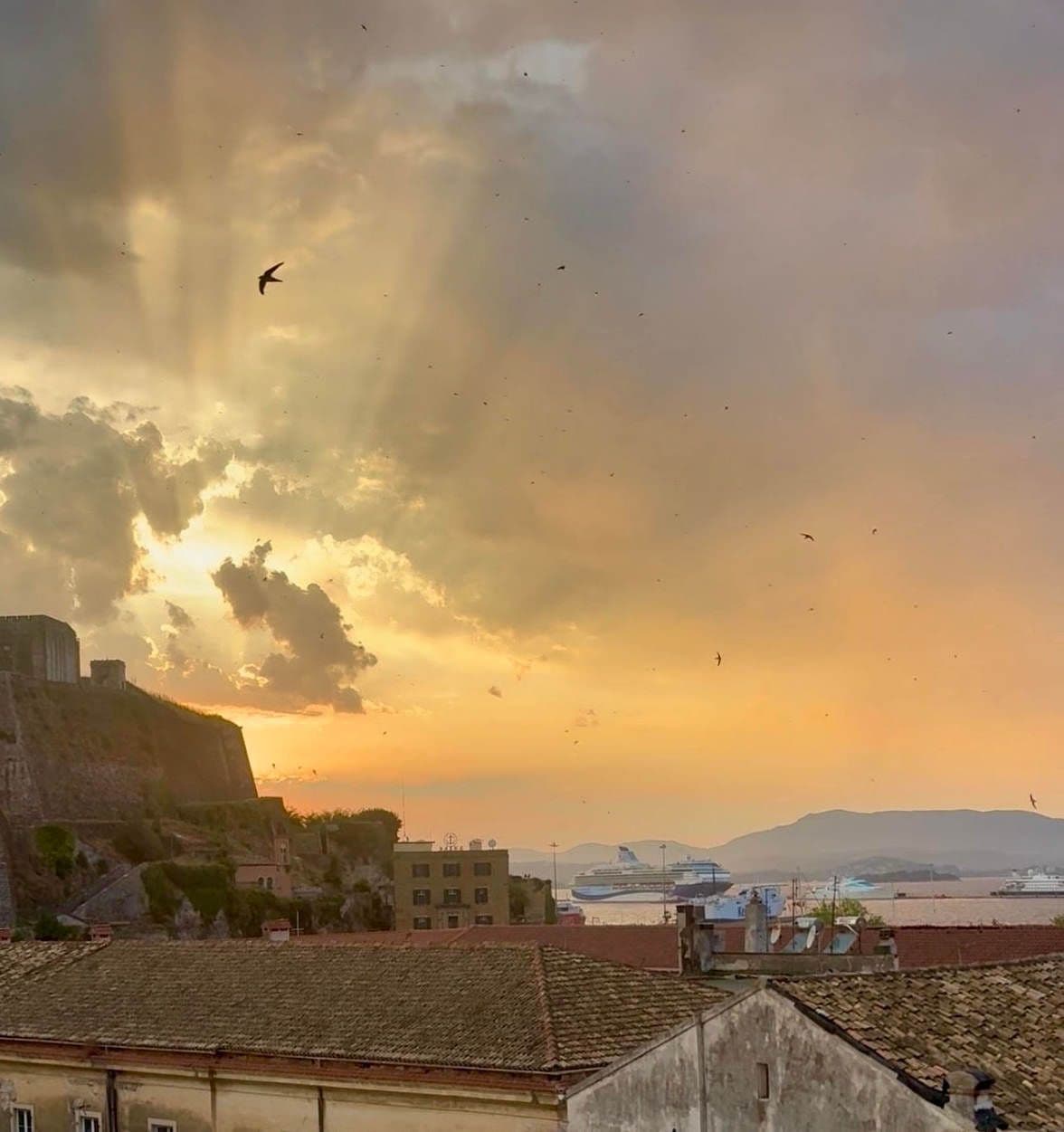 Tramonto a Corfu
